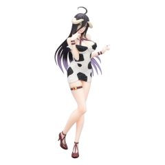 Overlord Trio-Try-iT PVC Statue Albedo Mini Dress Cow Pattern Ver. 21 cm