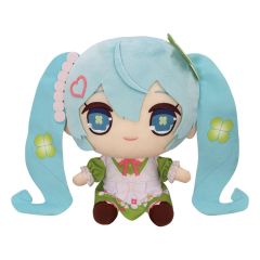 Hatsune Miku Kyurumaru Big Plush Figure Clover 26 cm