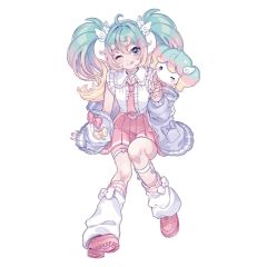 Hatsune Miku Sweet School Life PVC Figure Pastel Version 13 cm