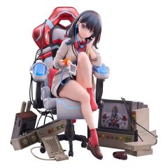 SSSS. Gridman Universe F:NEX PVC Statue Rikka Takarada Gaming Chair Ver. 19 cm