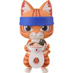 Red Cat Ramen Nendoroid Action Figure Bunzo 10 cm