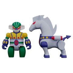 Steel Jeeg Brickroid Action Figures 2-Pack Steel Jeeg: Pantheroid Set 5 cm