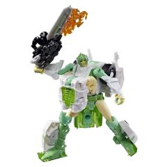Transformers Generations War for Cybertron: Siege Deluxe Class Action Figure WFC-S15 Autobot Greenlight & Battle Masters Dazzlestrike 14 cm