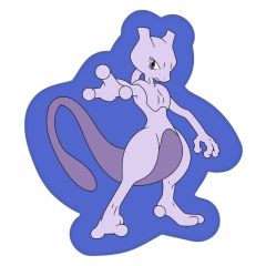 Pokémon Pillow Mewtwo 36 cm