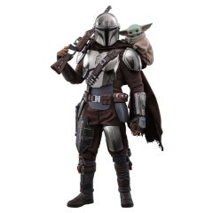 Star Wars: The Mandalorian & Grogu Movie Masterpiece Action Figure 1/6 The Mandalorian and Grogu 31 cm