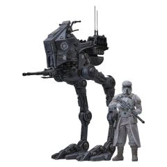 Star Wars: The Mandalorian & Grogu Movie Masterpiece Action Figure Set 1/6 Imperial Remnant AT-RT Driver & AT-RT 60 cm