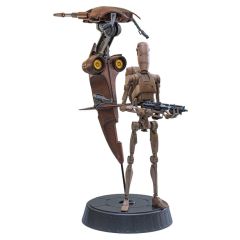 Star Wars: The Phantom Menace Movie Masterpiece Action Figure Set 1/6 Battle Droid & STAP 32 cm