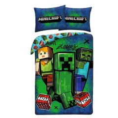 Minecraft Duvet Set Ver. 10 140 x 200 cm / 70 x 90 cm