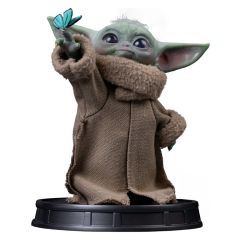 The Mandalorian & Grogu Grogu Collection Statue Grogu Butterfly Wonder