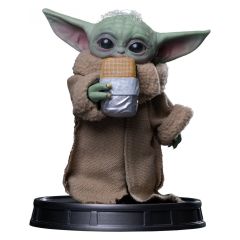 The Mandalorian & Grogu Grogu Collection Statue Grogu Food Cart Snack