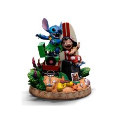 Lilo & Stitch Deluxe Art Scale Statue 1/10 Lilo & Stitch 20 cm