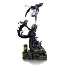 Spider-Man vs Villains Art Scale Statue 1/10 Ghost Spider Diorama 34 cm