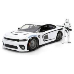 Star Wars Diecast Model 1:24 Stormtrooper Dodge Charger SRT Hellcat