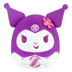 Sanrio Squishmallow Plush Figure Hello Kitty and Friends Seize the Moment Kuromi Beachball 20 cm
