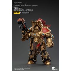 Warhammer The Horus Heresy Action Figure 1/18 Legio Custodes Aquilon Terminator Squad Aquilon with twin-linked Adrathic Destructor 14 cm