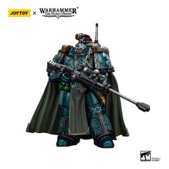 Warhammer The Horus Heresy Action Figure Alpha Legion Exodus The One who is Many With Sniper Rifle And Power Dagger 20 cm