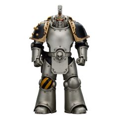Warhammer The Horus Heresy Action Figure 1/18 lron Warriors Command Squad Chosen with Legion Standard 12 cm