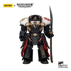 Warhammer The Horus Heresy Action Figure White Scars Ebon Keshig Terminator 1 with Power Glaive 13 cm