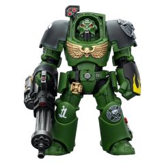 Warhammer 40,000 Action Figure Salamanders Terminator 3 with Power Fist and Assault Cannon 14 cm