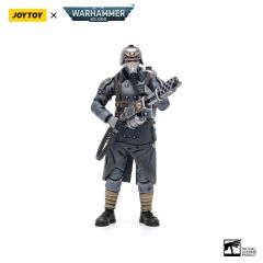 Warhammer 40k Action Figure 1/18 Death Korps of Krieg Veteran Squad Guardsman with Flamer 10 cm