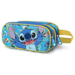 Lilo & Stitch 3D Double Pencil case Hello Blue