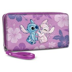 Lilo & Stitch Essential Coin Purse Stitch & Angel Lilac