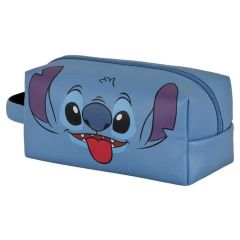 Lilo & Stitch Plus Brick Travel Toiletry Bag Tongue Blue