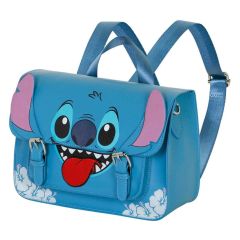 Lilo & Stitch Satchel Shoulder Bag Backpack Tongue Blue