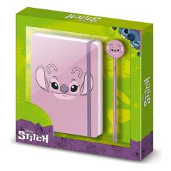 Lilo & Stitch Diary Gift Box Angel Face Pink
