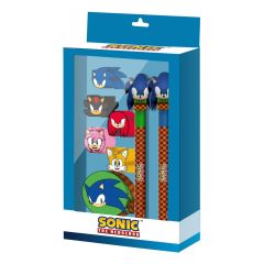 Sonic - The Hedgehog Stationery Set 8-Pack