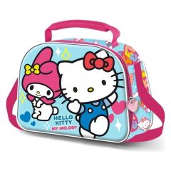 Sanrio 3D Lunch Bag Hello Kitty Friendship Blue