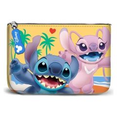 Lilo & Stitch Small Square Coin Purse Ocean Blue