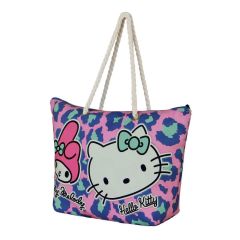 Sanrio Soleil Beach Bag Hello Kitty Safari Pink