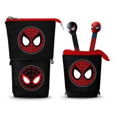 Spider-Man Pop Up Pencil Case with 2 Erasable Gel Pens