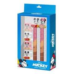 Mickey & Minnie Stationery Set 6-Pack
