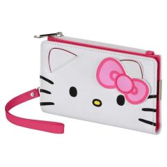 Sanrio Slim Wallet Hello Kitty Face
