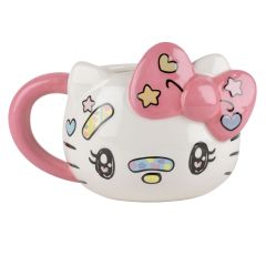 Sanrio 3D Mug Hello Kitty Kitty Kawaii