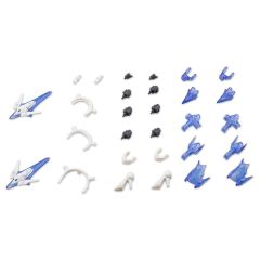 Kotobukiya M.S.G. Model Kit Accessory Set Mecha Supply 34 Holonic Headdress & Holonic High Heels White Ver.