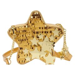 Loungefly Crossbody Bag Gold Stars