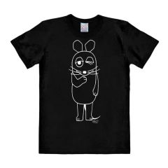 Die Sendung mit der Maus (The Show with the Mouse) Easy Fit T-Shirt Outline Size XL