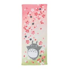 My Neighbor Totoro Imabari Towel Totoro Hanafubuki 34 x 80 cm