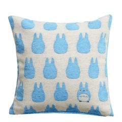 My Neighbor Totoro Pillow Totoro Silhouette Blue 45 x 45 cm