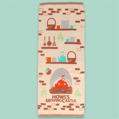 Howl’s Moving Castle Natsu Towel Cook with Calcifer 34 x 80 cm