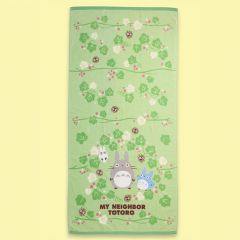 My Neighbor Totoro Towel Totoro Green Leaf 70 x 140 cm