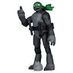 Teenage Mutant Ninja Turtles Page Punchers Action Figure Michelangelo (Black White & Green) (Red Platinum Edition) 13 cm