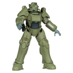 Fallout 76 Gaming Edition Action Figure T-45 Military Armor (Red Platinum Edition) 20 cm
