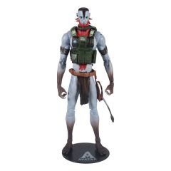 Avatar: Fire and Ash Action Figure Recom Quaritch (Ash Warrior) 18 cm