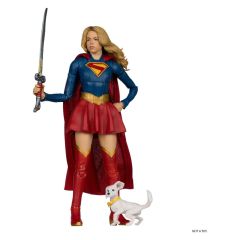 Supergirl (2026) DC Theatrical Deluxe Edition Action Figure Supergirl & Baby Krypto 17 cm