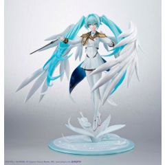 Mobile Suit Gundam x Hatsune Miku Lucrea PVC Statue Hatsune Miku x Wing Gundam Zero EW 45th Anniversary 27 cm