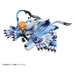 Digimon Adventure G.E.M. Series PVC Figure Garurumon & Ishida Yamato 25 cm (Repeat)